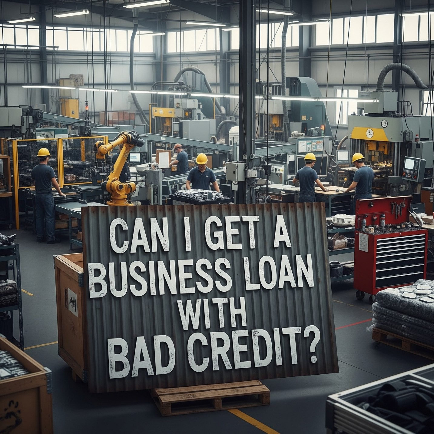 Can I Get a Business Loan with Bad Credit? 